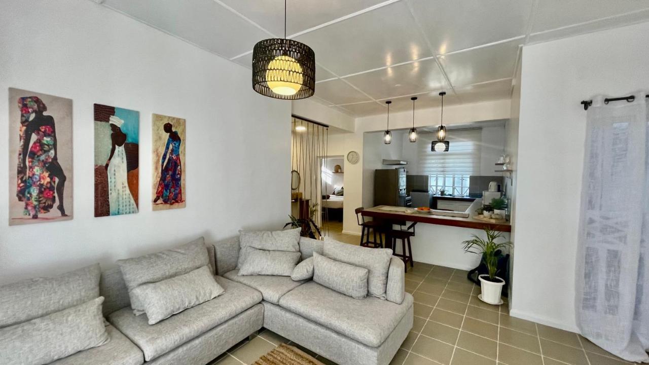 Ferienwohnung Le Coquillage Trou aux Biches Exterior foto